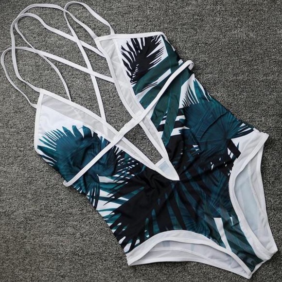 Bahiablue Swim Other - FAUNA Halter One Piece Swimsuit